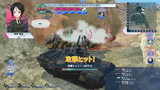 これが最新鋭の 10式戦車 だ ガールズ パンツァー ドリームタンクマッチdx 新要素を紹介するスクリーンショットを多数公開