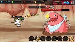 画像ギャラリー No.006のサムネイル画像 / 押し寄せる悪魔の群れを吹き飛ばそう。タップゲーム「ミサイルRPG」を紹介する「(ほぼ)日刊スマホゲーム通信」第1874回