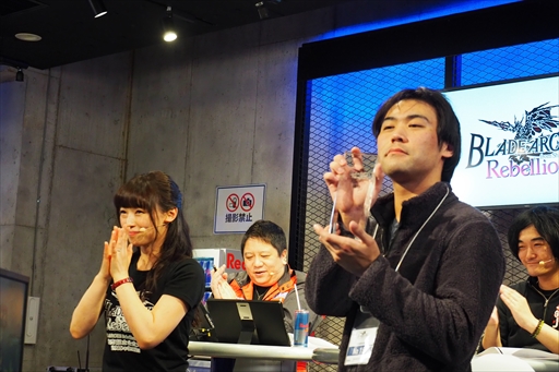 画像ギャラリー No.023のサムネイル画像 / 「BLADE ARCUS Rebellion from Shining」公式大会レポート。ゲームバランスを揺るがすほどの強さを見せ,gamera選手が初代王者に