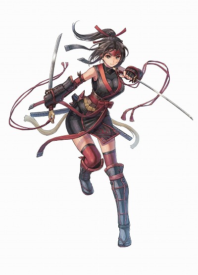 画像ギャラリー No.002のサムネイル画像 / 「Dual Blade 〜Battle of The Female Ninja〜」,Switch版は10月1日,PS4版は11月1日に発売