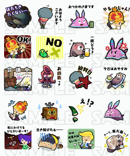 画像ギャラリー No.005のサムネイル画像 / 「WORK×WORK」のLINEクリエイターズスタンプが配信開始