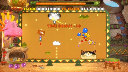 画像ギャラリー No.005のサムネイル画像 / 「日々、コントローラーいじり。」,ミニゲーム第3弾「フワフワバルーン」が本日配信