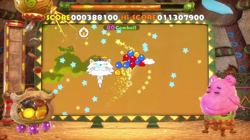 画像ギャラリー No.006のサムネイル画像 / 「日々、コントローラーいじり。」,ミニゲーム第3弾「フワフワバルーン」が本日配信