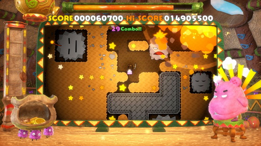 画像ギャラリー No.006のサムネイル画像 / 「日々、コントローラーいじり」ミニゲーム第6弾の「ボンボンロック」が追加