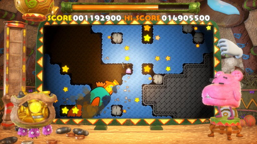 画像ギャラリー No.007のサムネイル画像 / 「日々、コントローラーいじり」ミニゲーム第6弾の「ボンボンロック」が追加