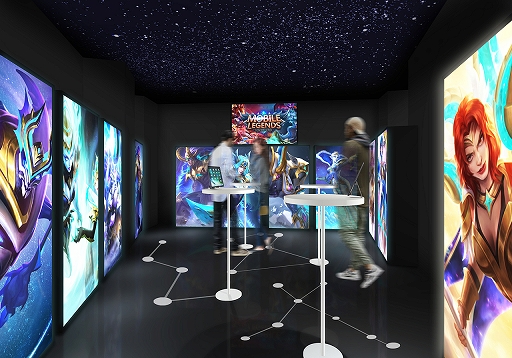画像ギャラリー No.002のサムネイル画像 / 「モバイル・レジェンド」,ポップアップストアが渋谷に登場。伊織もえさん,てんちむさんが1日店長に