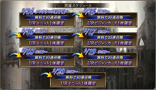 ���������꡼ No.002�Υ���ͥ������ / ��FFBE��������פǡ�Half Anniversary �����ڡ���פ����š���������ܡ��ʥ���̵��10Ϣ�����ʤ�