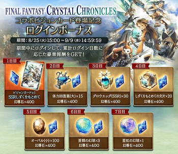 画像ギャラリー No.010のサムネイル画像 / 「FFBE 幻影戦争」で「ファイナルファンタジー・クリスタルクロニクル リマスター」コラボにちなんだイベントが開始に