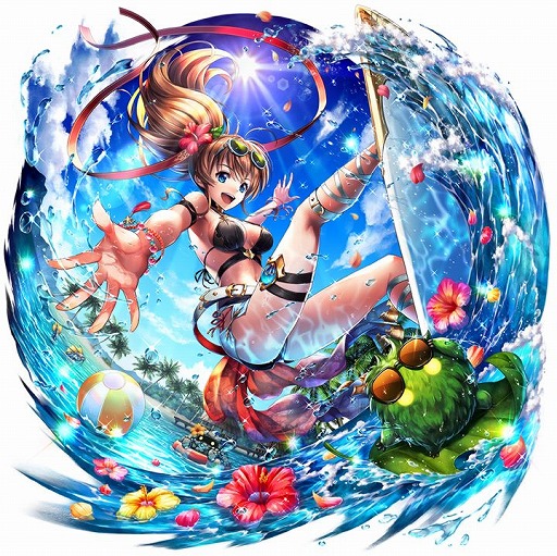 画像ギャラリー No.002のサムネイル画像 / 「ラストクラウディア」,新ユニット“サマープリンセス レオナ”を実装