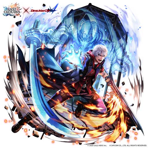 画像ギャラリー No.003のサムネイル画像 / 「ラストクラウディア」,“Devil May Cryピックアップガチャ第2弾”に「若き戦士ネロ」が登場