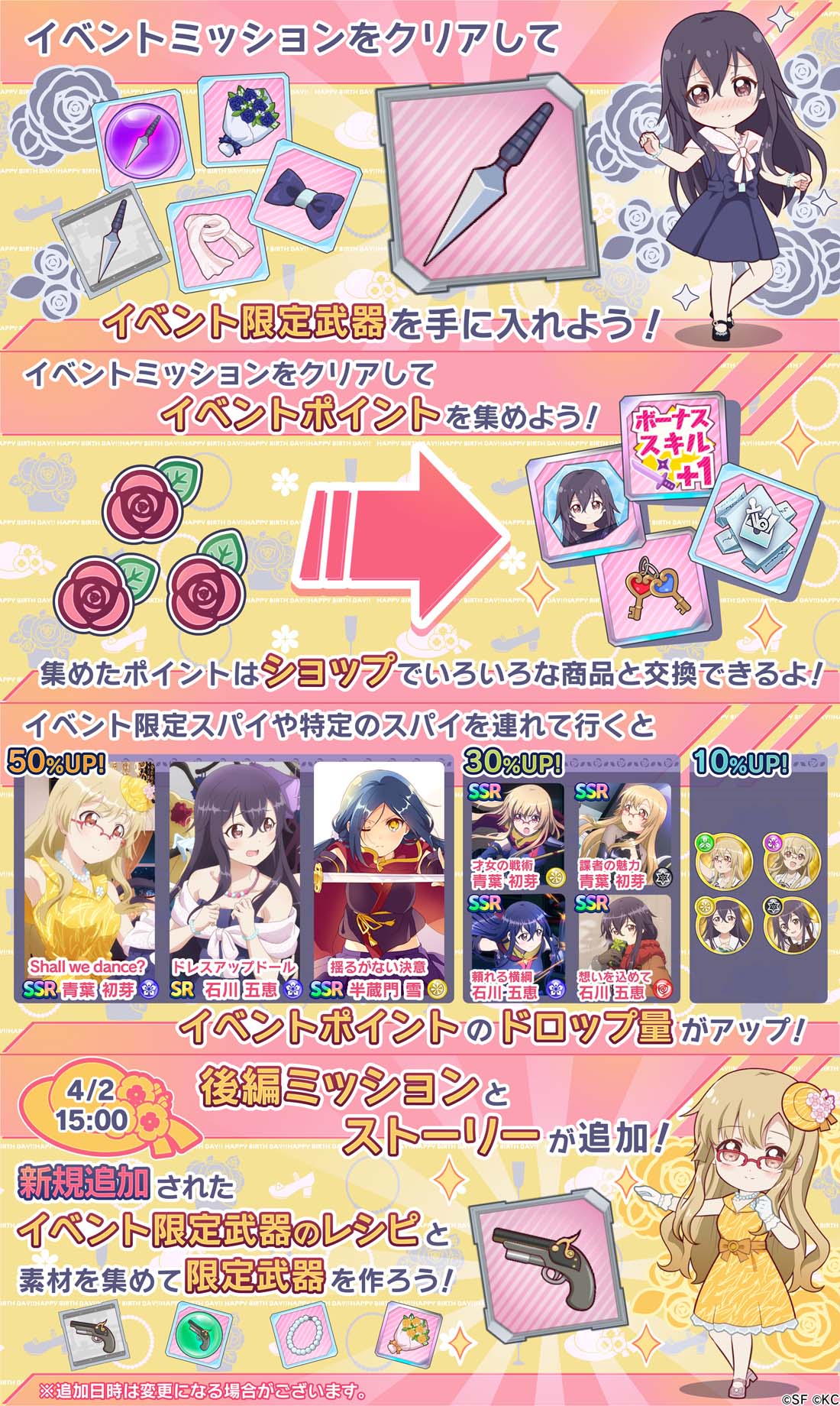 画像集no 004 Release The Spyce Spyceフェスガチャ と青葉初芽バースデーイベント 画像集no 004 Release The Spyce Spyceフェスガチャ と青葉初芽バースデーイベント