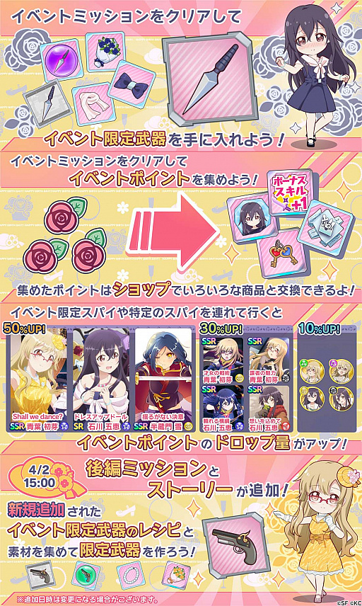 画像ギャラリー No.004のサムネイル画像 / 「RELEASE THE SPYCE」,「SPYCEフェスガチャ」と青葉初芽バースデーイベント「最高のプレゼント」開催