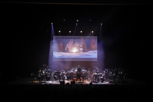 Galeria de imagens nº 010 Imagens / relatórios de miniatura sobre a apresentação noturna do concerto de cinema