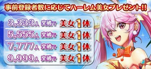 画像ギャラリー No.003のサムネイル画像 / 「【究極放置RPG】ハーレム伝説〜俺の時代がやってきた〜」が2019年初旬に配信。事前登録受付を開始