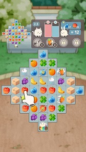 画像ギャラリー No.001のサムネイル画像 / のんびりスローライフパズル「うさぎLIFE 〜もぐもぐパズル〜」が配信開始