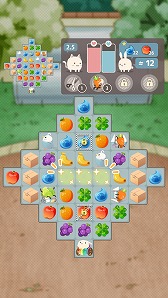 画像ギャラリー No.003のサムネイル画像 / のんびりスローライフパズル「うさぎLIFE 〜もぐもぐパズル〜」が配信開始