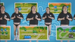 画像ギャラリー No.018のサムネイル画像 / 「でんしゃとれまる 〜れんけつでかいけつ!〜」のVer2.0.0が配信開始。ハートを集めると「とれまる」の見ためが変わる新機能を実装