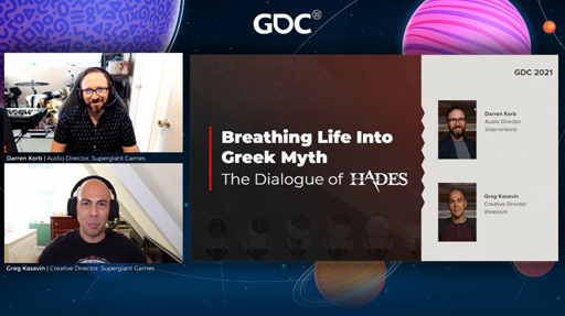 ꡼ No.005 | GDC 2021ϡHadesפϥꥷä©ɤ᤭ΤSupergiant GamesΥե벻ʤΥ㥹ƥ