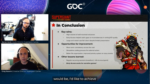 ꡼ No.007 | GDC 2021ϡHadesפϥꥷä©ɤ᤭ΤSupergiant GamesΥե벻ʤΥ㥹ƥ