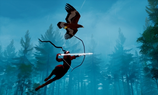 Abzu の開発チームが新作アドベンチャー The Pathless をアナウンス ペットの鷲とともに高速移動するハンターが主人公に
