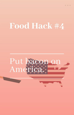 画像ギャラリー No.003のサムネイル画像 / ベーコンを乗せる,ただそれだけ。スマホ向けアクション「Bacon - The Game」を紹介する「(ほぼ)日刊スマホゲーム通信」第1891回