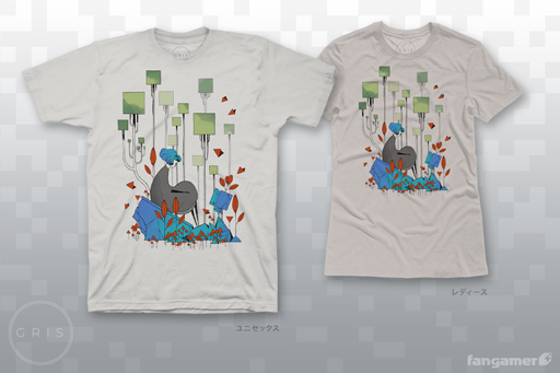 画像ギャラリー No.003のサムネイル画像 / Fangamer Japan,「GRIS」の最新グッズを販売開始。オリジナルTシャツなど