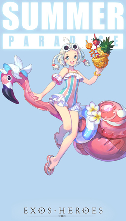 画像ギャラリー No.002のサムネイル画像 / 「EXOS HEROES」に新規フェイトコア“シャイニングサマー_ダナ”が登場。シーズン4を記念したイベントを実施