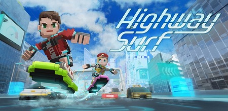 画像ギャラリー No.001のサムネイル画像 / ホバーボードを操るアクションゲーム「Highway Surf」が配信