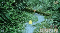 画像ギャラリー No.005のサムネイル画像 / 雨の降る自然の中でいきものを見つけよう。Android向けゲーム「つれづれ。」を紹介する「(ほぼ)日刊スマホゲーム通信」第1899回