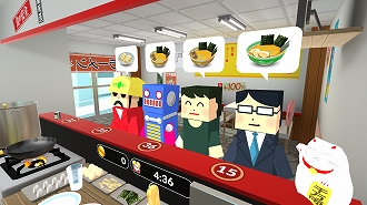画像ギャラリー No.011のサムネイル画像 / ラーメン屋を体験できる「カウンターファイト」,PS VR向けに配信開始