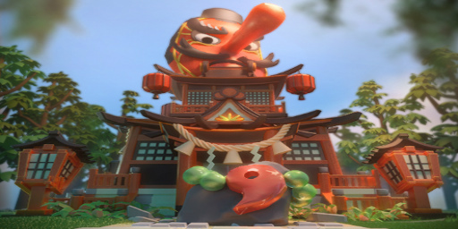 画像ギャラリー No.002のサムネイル画像 / 「モバイル・ロワイヤル」,新たな居城外装“天狗の城”とカルエの新スキン“山林の賢者”を実装