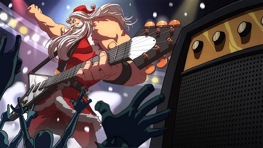画像ギャラリー No.001のサムネイル画像 / リズムゲーム「Santa Rockstar Tournament Ed.」の日本語版が配信