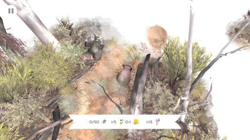 画像ギャラリー No.006のサムネイル画像 / 愛らしいウォンバットと森をお散歩。iOS向けアドベンチャー「カユプテの木」を紹介する「(ほぼ)日刊スマホゲーム通信」第1901回