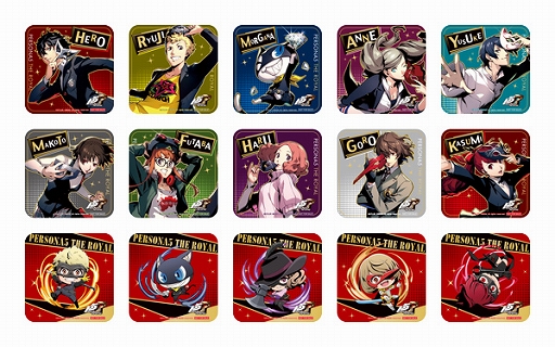 ペルソナ5 セガコラボカフェアートパネル明智吾郎セット