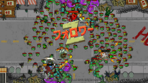 画像ギャラリー No.001のサムネイル画像 / ゾンビor人間となって敵対勢力を撃滅! スマホ向けアクション「ゾンビバトル:フォロワーZ」を紹介する「(ほぼ)日刊スマホゲーム通信」第1906回