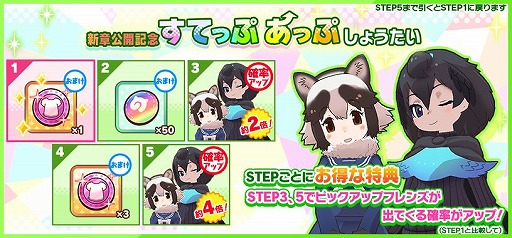 画像ギャラリー No.007のサムネイル画像 / 「けものフレンズ3」,“アライさん隊長日誌”の3章が公開。限定ミッションやログインボーナスも開催