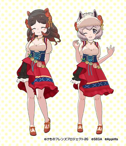 画像ギャラリー No.004のサムネイル画像 / 「けものフレンズ3」で“キュウビキツネ&イヌガミギョウブすてっぷあっぷしょうたい”開催