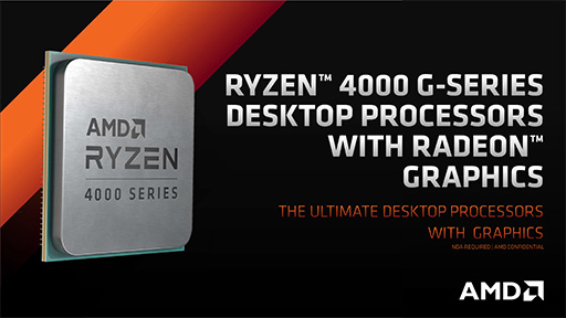 Amd デスクトップpc向けapu Ryzen 4000 G Ryzen Pro 4000 を発表 Proの3製品を8月8日に発売