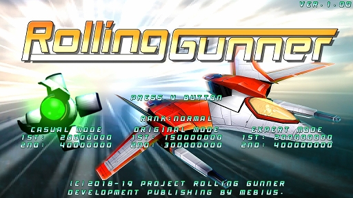Rolling Gunner Pc向け同人ゲームとして販売された横スクロールシューティングがnintendo Switchで配信決定