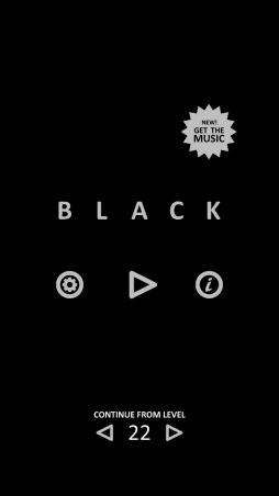 画像ギャラリー No.001のサムネイル画像 / 直感と推測で黒に染めろ――スマホ向けアクションパズル「black」を紹介する「(ほぼ)日刊スマホゲーム通信」第1917回