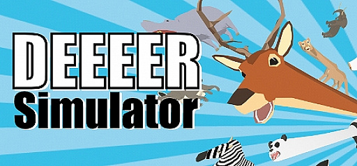 画像集#001のサムネイル/「ごく普通の鹿のゲーム DEEEER Simulator」，Steamでアーリーアクセス版が配信。スローライフと街の破壊が楽しめる普通じゃない鹿のゲーム
