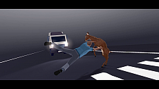 画像集#004のサムネイル/「ごく普通の鹿のゲーム DEEEER Simulator」の販売がスタート。ごく普通の鹿を主人公とした，コミカルなアクションゲーム