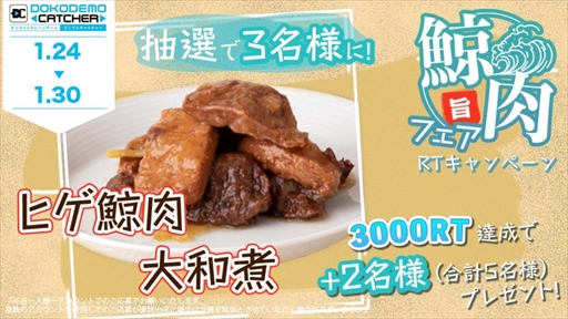 画像ギャラリー No.002のサムネイル画像 / 「どこでもキャッチャー」,クジラ肉を取り扱ったグルメフェアが開催に。夢理メリィ等によるVtuberのPRも