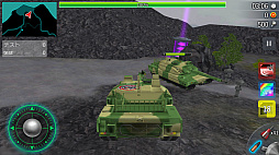 画像ギャラリー No.002のサムネイル画像 / スマホ向けアクション「戦車でホイホイ」,“マルチ対戦”機能を実装。“大乱闘☆マルチ対戦イベント!”も開催中