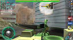 画像ギャラリー No.004のサムネイル画像 / スマホ向けアクション「戦車でホイホイ」,“マルチ対戦”機能を実装。“大乱闘☆マルチ対戦イベント!”も開催中