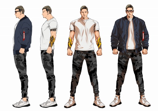 画像ギャラリー No.002のサムネイル画像 / TTXgames,「KENKA-DO METAVERSE」のキャラクターデザイナーに岡田淳司氏を起用