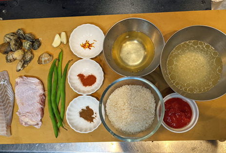 画像ギャラリー No.002のサムネイル画像 / 俺のコラボカフェ:Menu 029 「Summer Pockets」の鳥白島風パエリアで青春気分