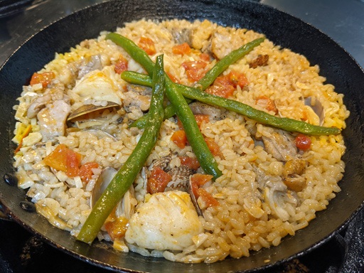 画像ギャラリー No.010のサムネイル画像 / 俺のコラボカフェ:Menu 029 「Summer Pockets」の鳥白島風パエリアで青春気分