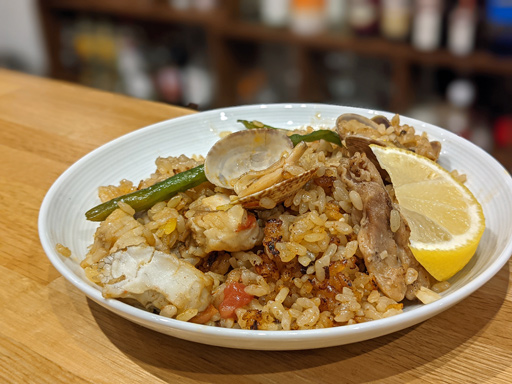 画像ギャラリー No.011のサムネイル画像 / 俺のコラボカフェ:Menu 029 「Summer Pockets」の鳥白島風パエリアで青春気分