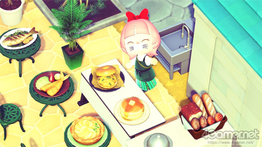 画像ギャラリー No.002のサムネイル画像 / 俺のコラボカフェ:Menu 040 「あつまれ どうぶつの森」のサンクスギビングデーで作られる「クラムチャウダー」は,隠し味がポイント